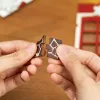 Karácsonyi otthon hangulata - DIY könyvespolc díszítő - Book nook