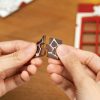 Karácsonyi otthon hangulata - DIY könyvespoc díszítő - Book nook