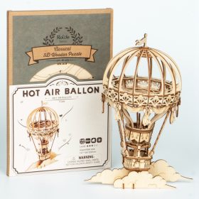 Hőlégballon 3D fapuzzle - 216 db
