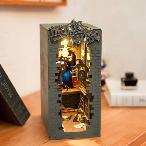 Magic House -DIY könyvespolc díszítő Book nook