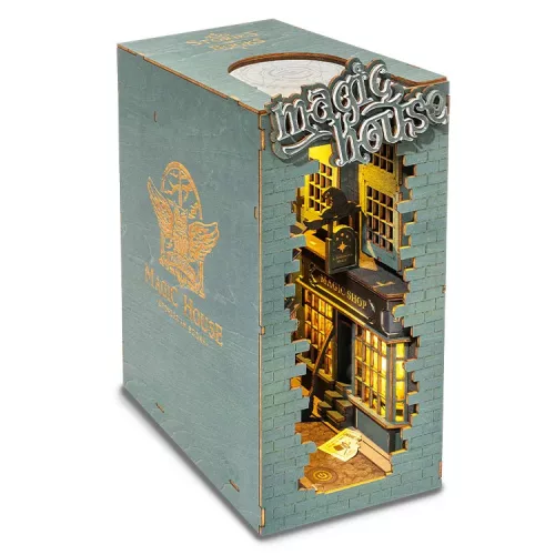 Magic House -DIY könyvespolc díszítő Book nook