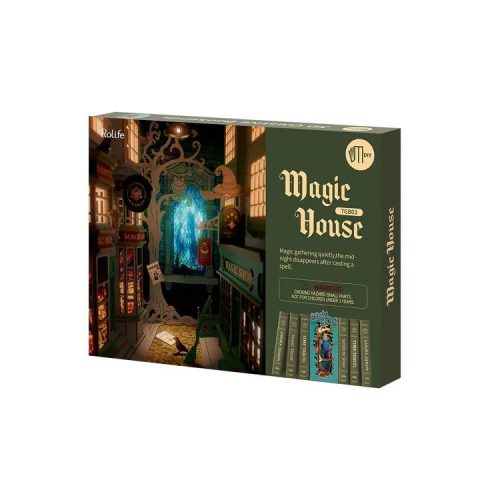 Magic House -DIY könyvespolc díszítő Book nook