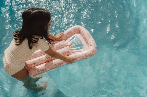 Little Dutch gyerek felfújható matrac - Ocean Dreams pink