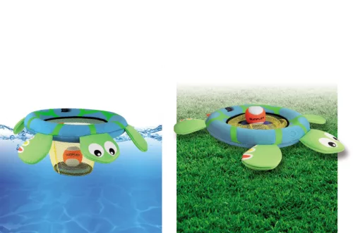 Sunflex- Vízi ügyességi labdajáték hálóval, teknősbéka
