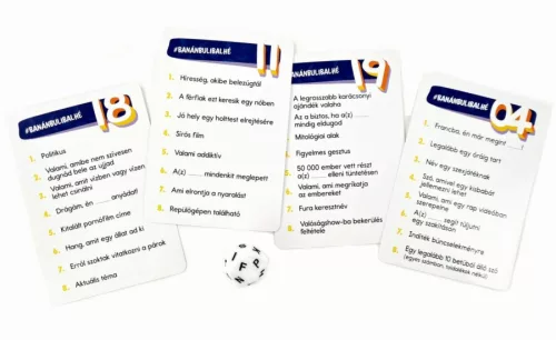 Banán, buli, balhé parti társasjáték