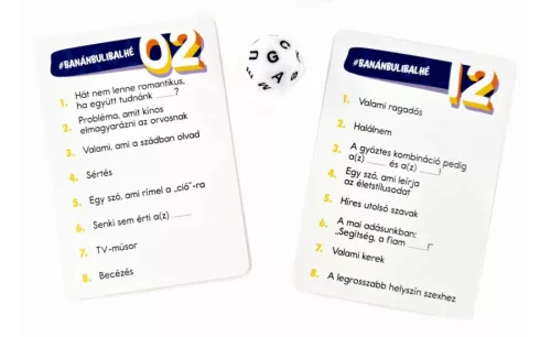 Banán, buli, balhé parti társasjáték