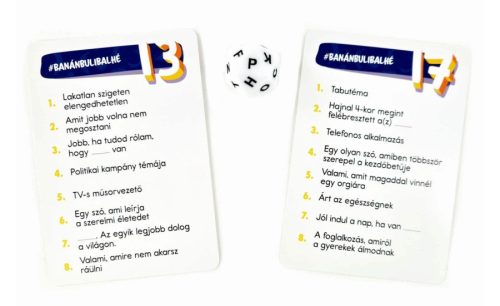 Banán, buli, balhé parti társasjáték