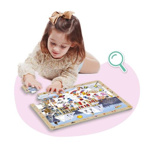 Akros Megfigyelő puzzle készlet - A négy évszak