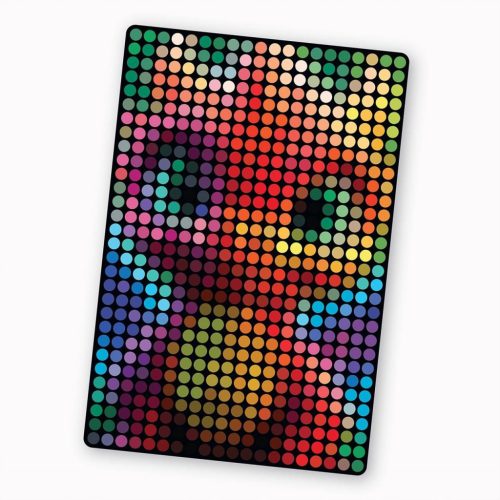 Make It Real - Csillám a bébisárkány - Matrica pöttyöző nyomda