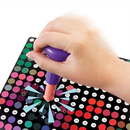 Make It Real - Csillám a bébisárkány - Matrica pöttyöző nyomda