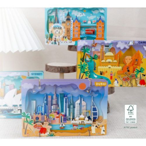 Avenir - Városkép 3D puzzle - London