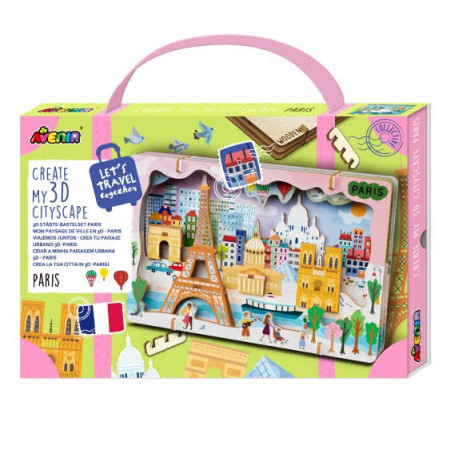 Avenir - Városkép 3D puzzle - Párizs