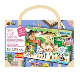 Avenir - Városkép 3D puzzle - Barcelona