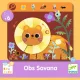 Djeco - Böngésző játék kicsiknek - Eduludo Obs Savana