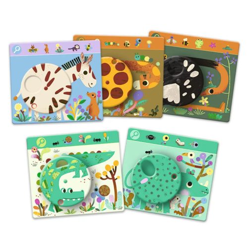 Djeco - Böngésző játék kicsiknek - Eduludo Obs Savana