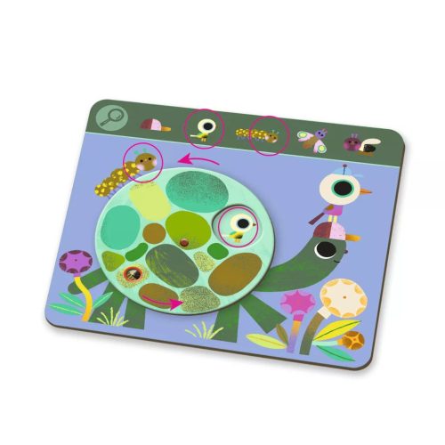 Djeco - Böngésző játék kicsiknek - Eduludo Obs Savana