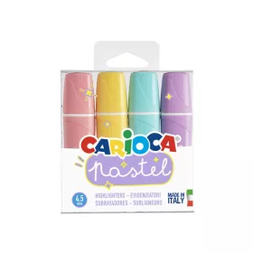 Carioca 4db-os Pasztel Szövegkiemelő készlet