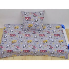   Vészhelyzeti járműves Ovis  ágynemű - 2 részes (paplan, párna)