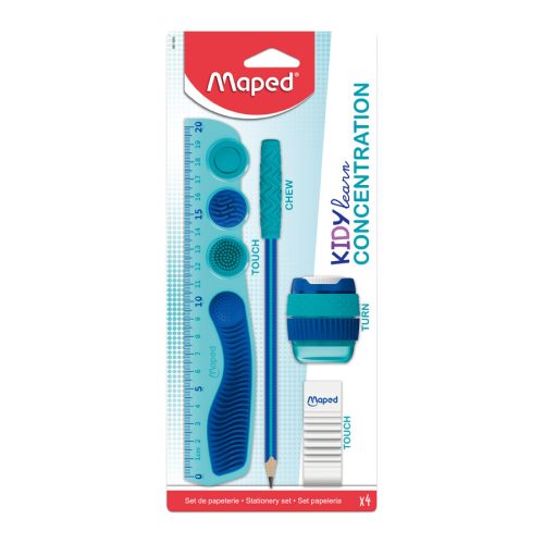 Maped Írószer készlet, 4 darabos - Kidy Learn Concentration