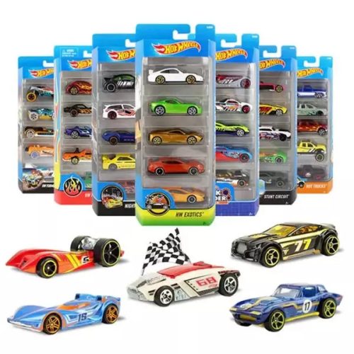 Hot Wheels: kisautók - 5 darabos, többféle