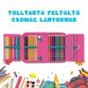 Tolltartó feltöltő csomag lányoknak