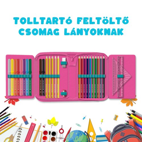 Tolltartó feltöltő csomag lányoknak