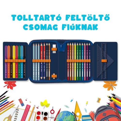 Tolltartó feltöltő csomag fiúknak