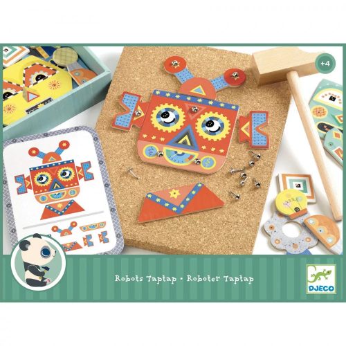Robots Tap - Djeco kalapálós játék