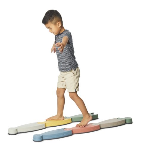 Folyó egyensúlyozó Mozgásfejlesztő játék - Pastel