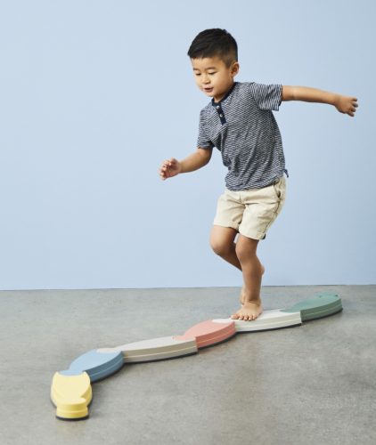 Folyó egyensúlyozó Mozgásfejlesztő játék - Pastel