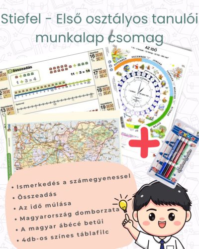 STIEFEL - Első osztályos tanulói munkalap csomag