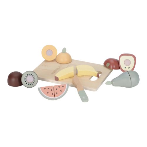 Little Dutch fa gyümölcsszeletelő készlet