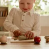 Little Dutch fa zöldségszeletelő készlet