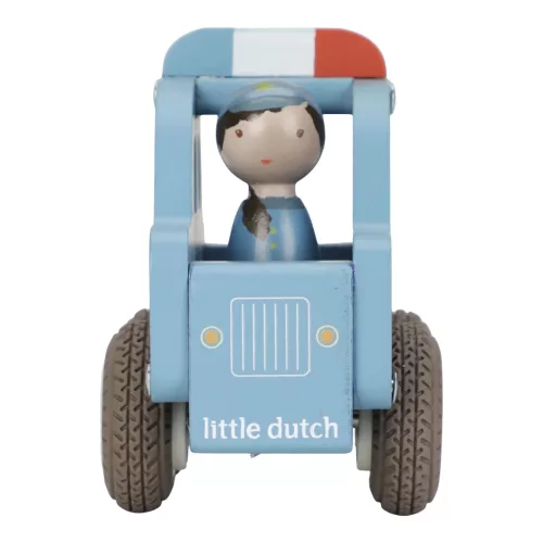 Little Dutch rendőrautó figurával