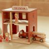 Little Dutch tűzoltóállomás - vasúti sínpályához