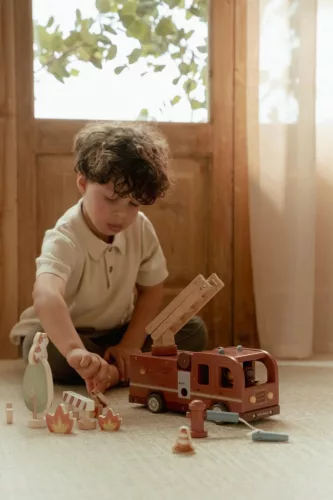 Little Dutch tűzoltóautó kiegészítőkkel