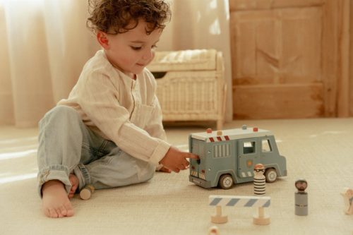 Little Dutch rendőrautó kiegészítőkkel