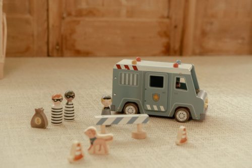 Little Dutch rendőrautó kiegészítőkkel