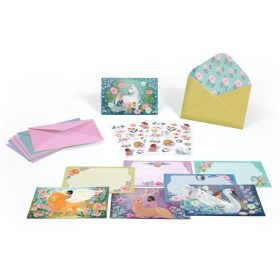   Djeco 8 személyes meghívó készlet -   Csodálat egy napra - Marvelous creatures