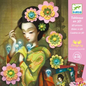   Djeco - Művészeti műhely - Rejtélyes hősnők rózsákkal - Rock'n Roses