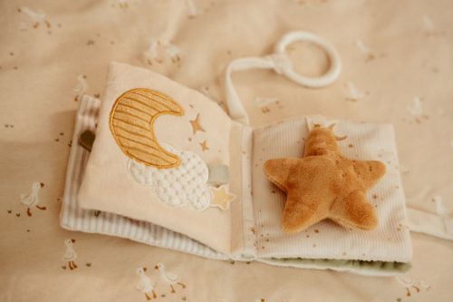 Little Dutch textil babakönyv kicsi - Newborn Naturals