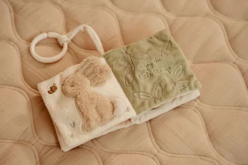 Little Dutch textil babakönyv kicsi - Newborn Naturals