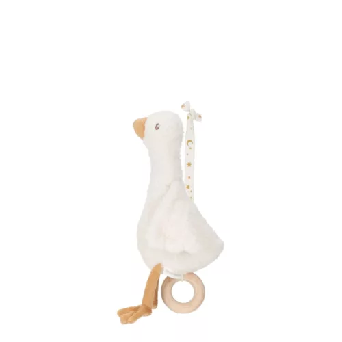 Little Dutch felhúzható zenélő gúnár - Newborn Naturals
