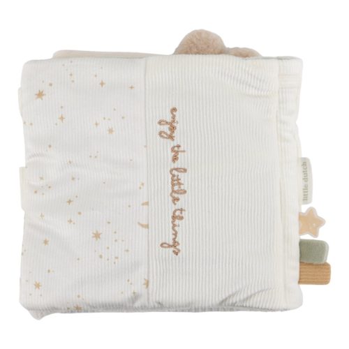 Little Dutch textil babakönyv nagy - Newborn Naturals