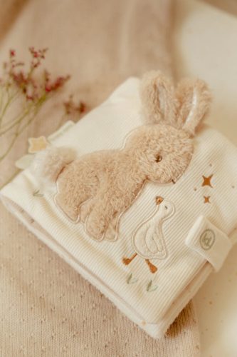 Little Dutch textil babakönyv nagy - Newborn Naturals