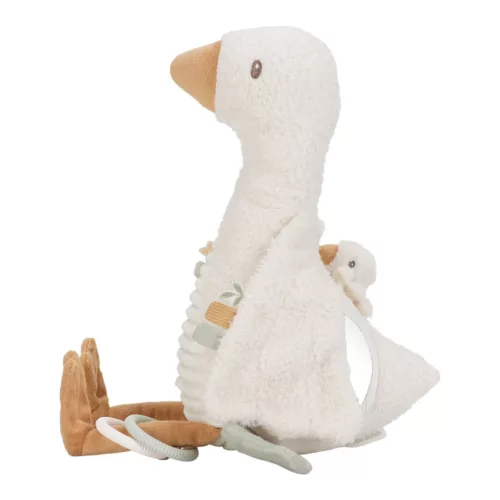 Little Dutch activity plüss gúnár - Newborn Naturals