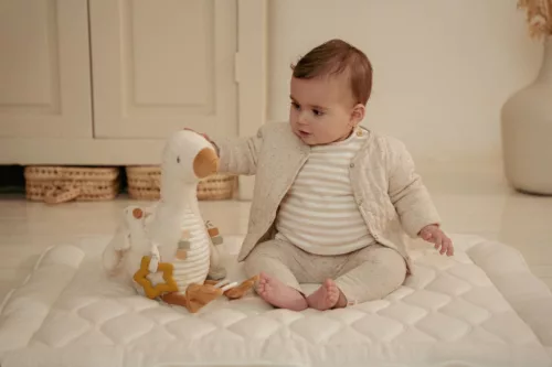 Little Dutch activity plüss gúnár - Newborn Naturals
