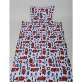 Vészhelyzeti járműves ovis ágyneműhuzat