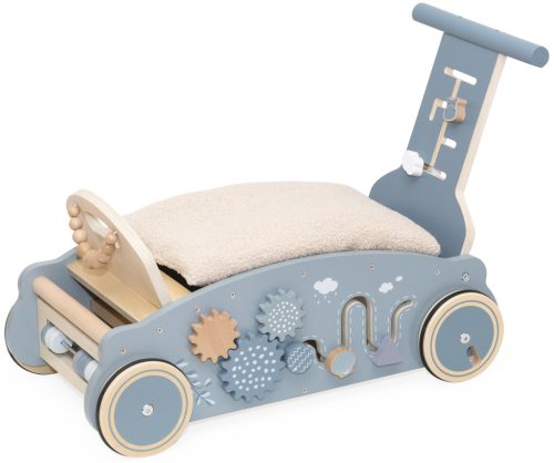 Label Label 3 az 1-ben Hintaló, Járássegítő és Kismotor - Kék