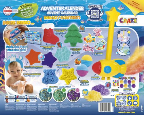 Craze Inkee Adventi naptár - Találd meg a párját